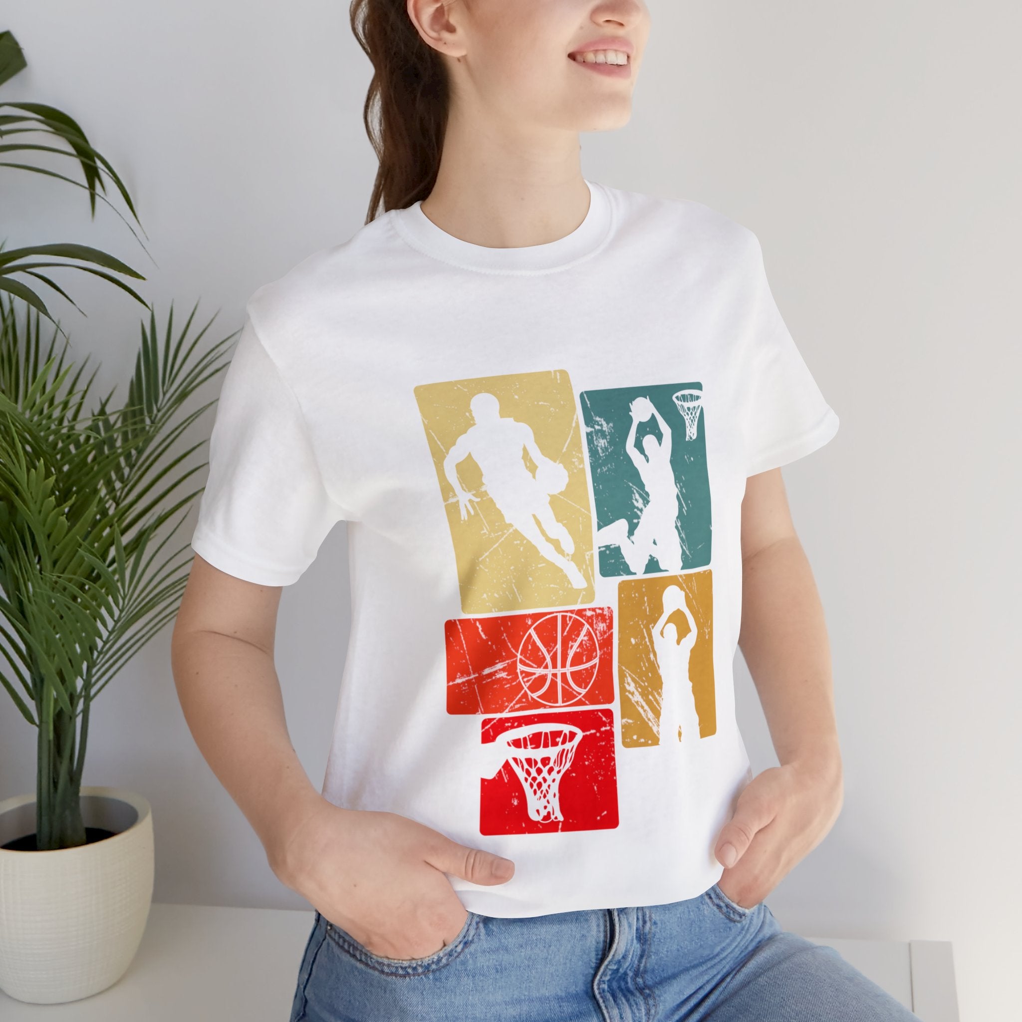 Retro Style Basketball