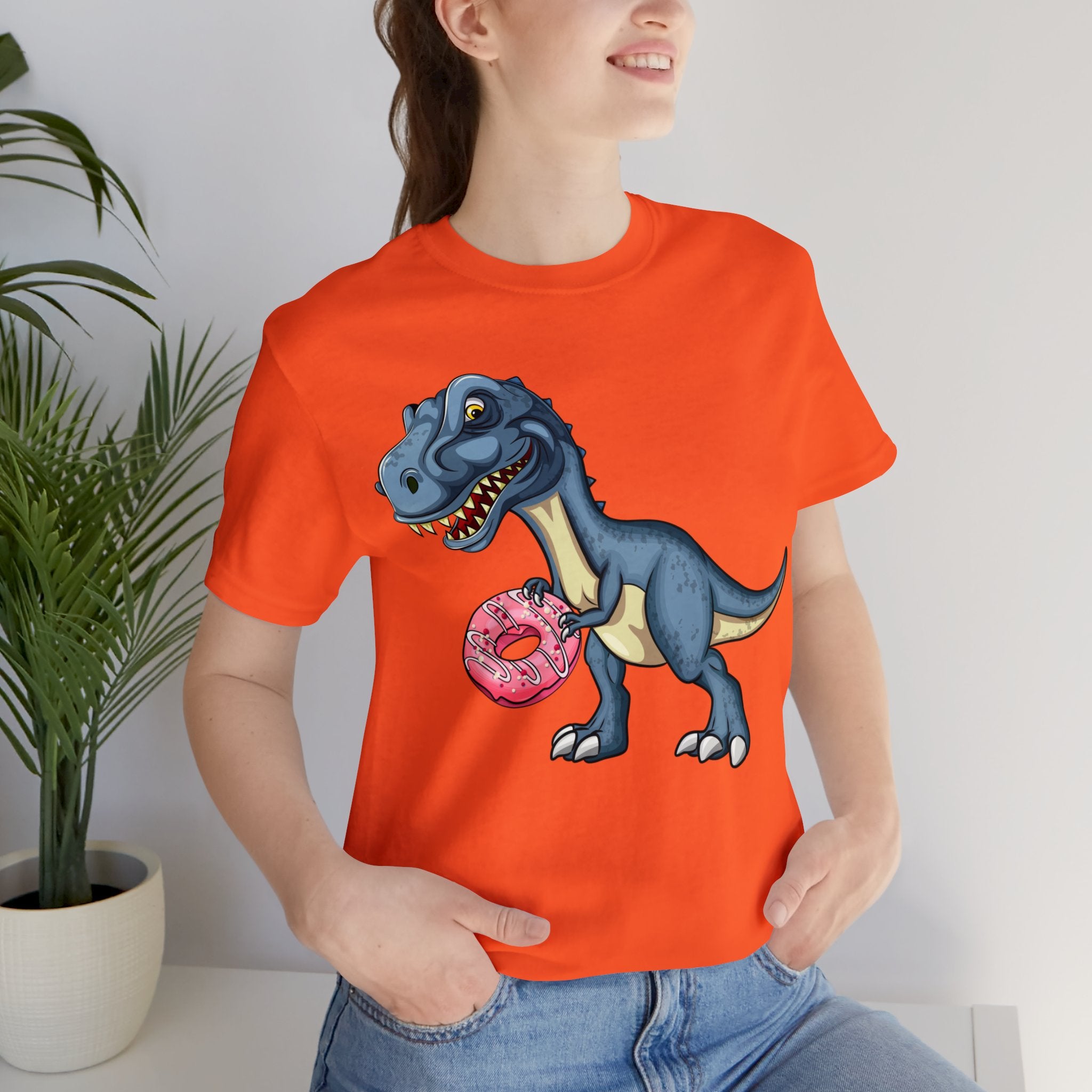 Dinosaur with Donut