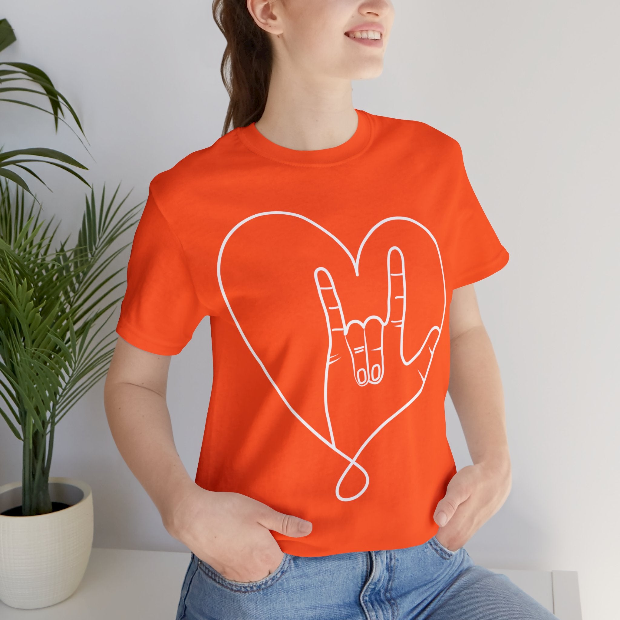ASL Love and Heart Shape