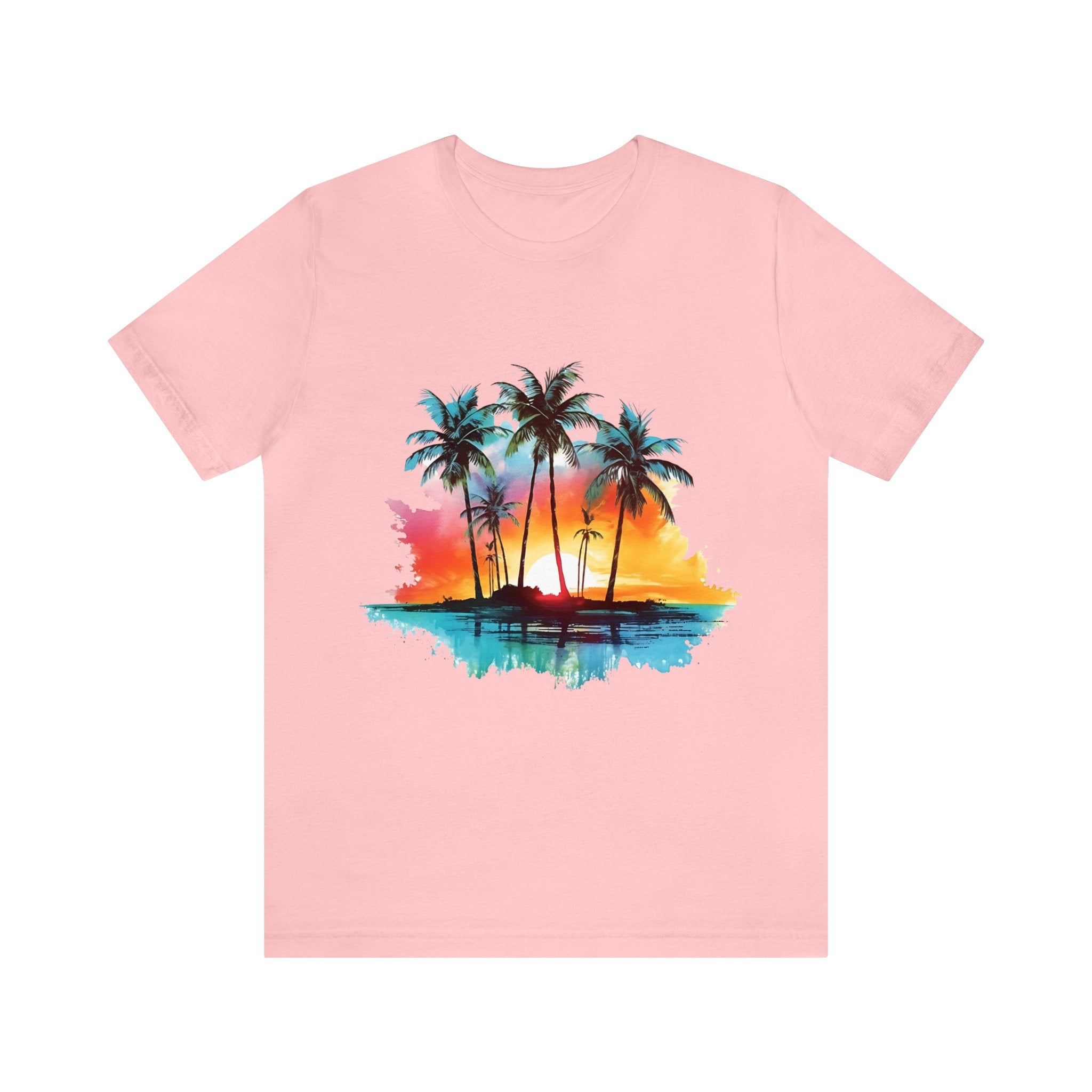 Retro 80s Vintage Palm Tree Summer Beach